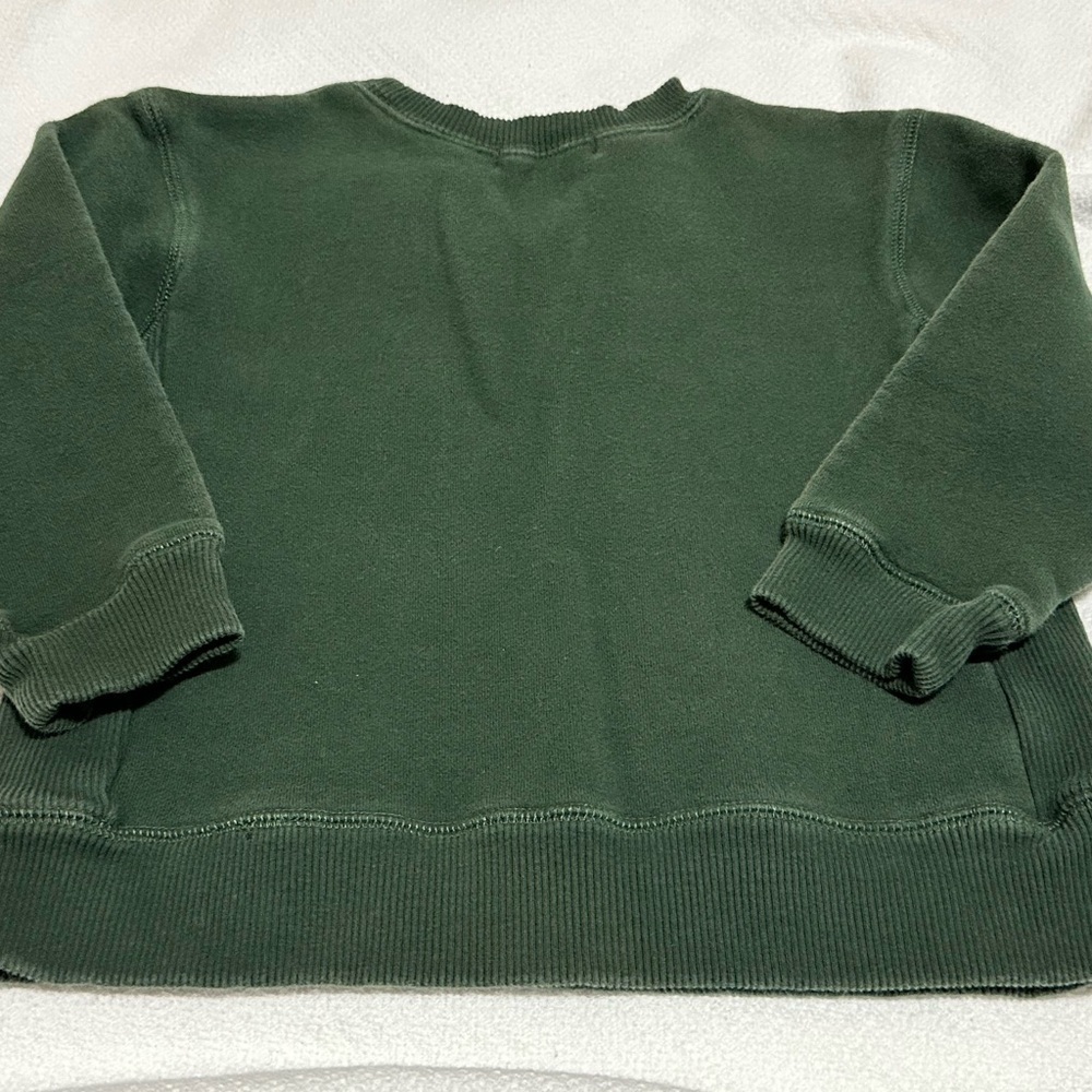 Boys very soft green sweatshirt. Great condition, size M (5/6). - Picture 3 of 5
